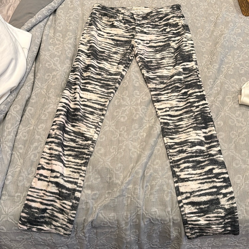 Isabel Marant pants in zebra print size 42